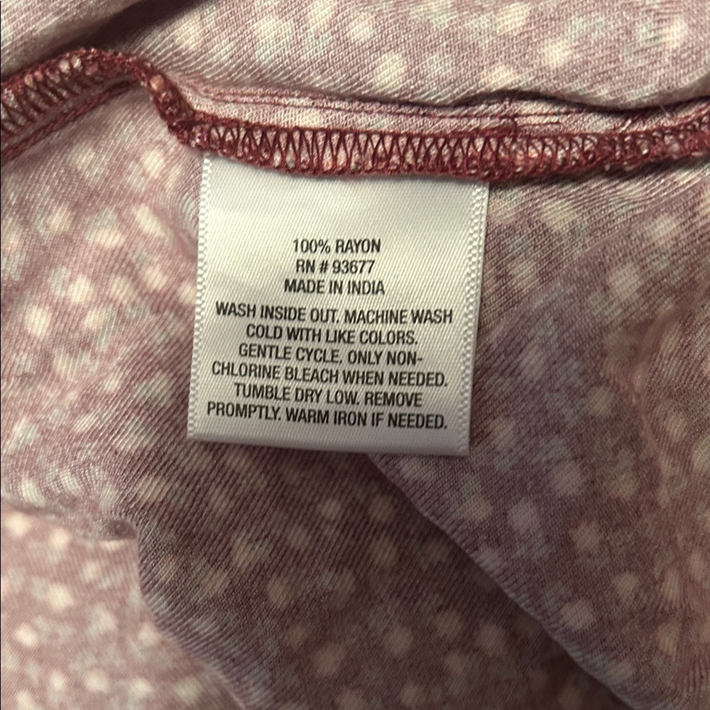 Arizona Jean Company Burgundy Floral Mini Dress - Picture 8 of 9